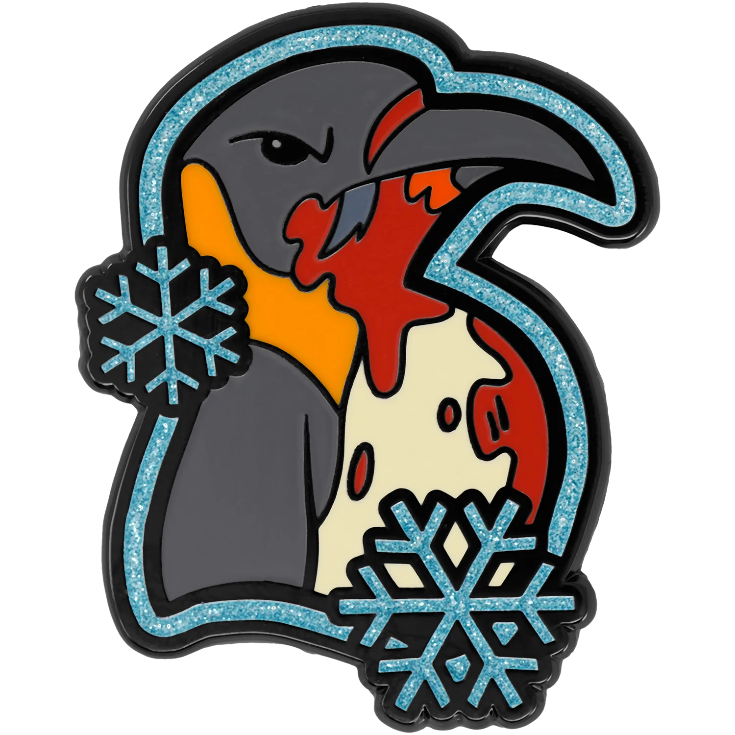 Killer Penguin - Enamel Pin *LIMITED STOCK*