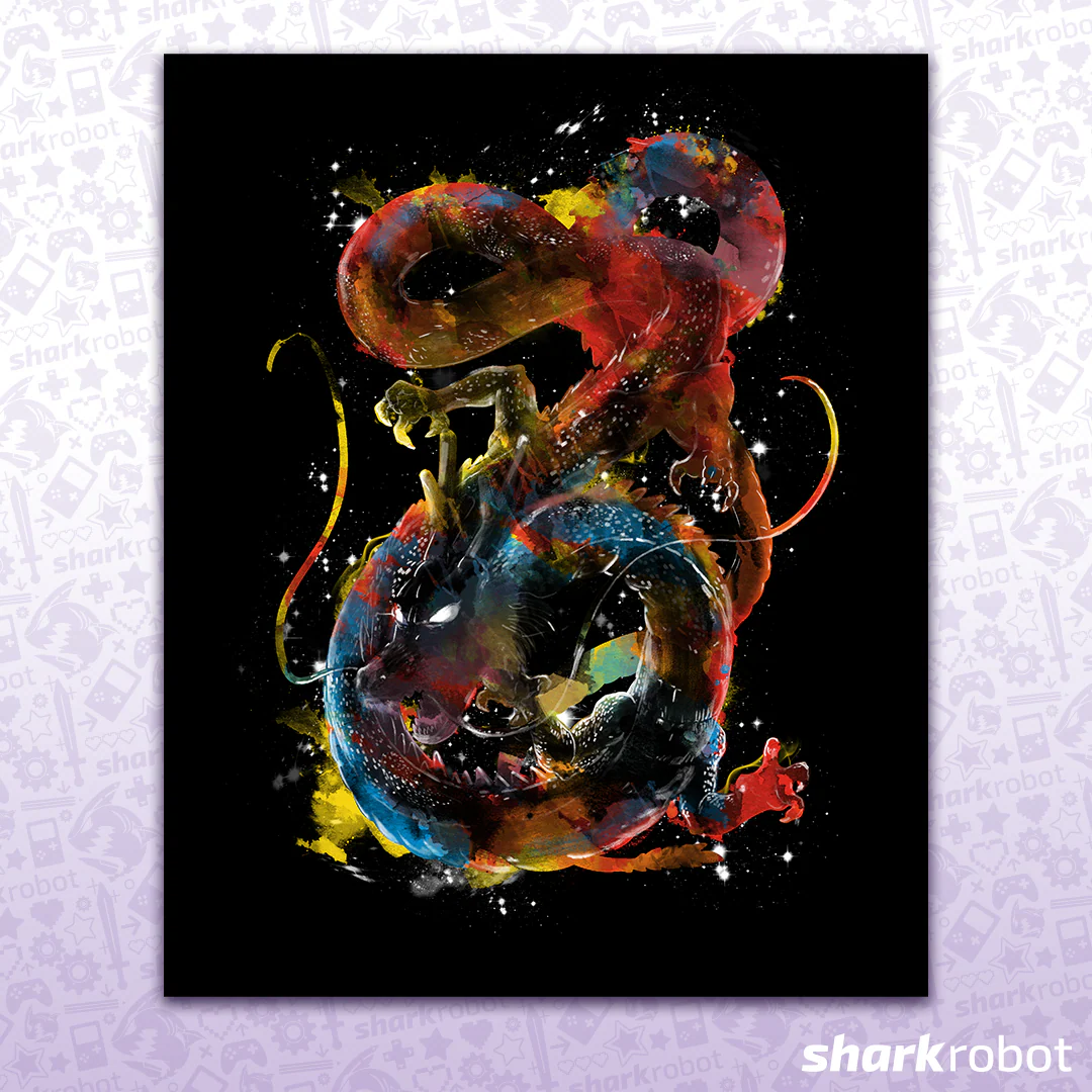 Space Dragon - Poster Print *LAST CHANCE*