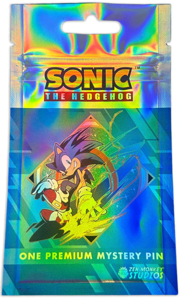 Speed Stamp Blind Bag Series: Sonic The Hedgehog Collectible Pin