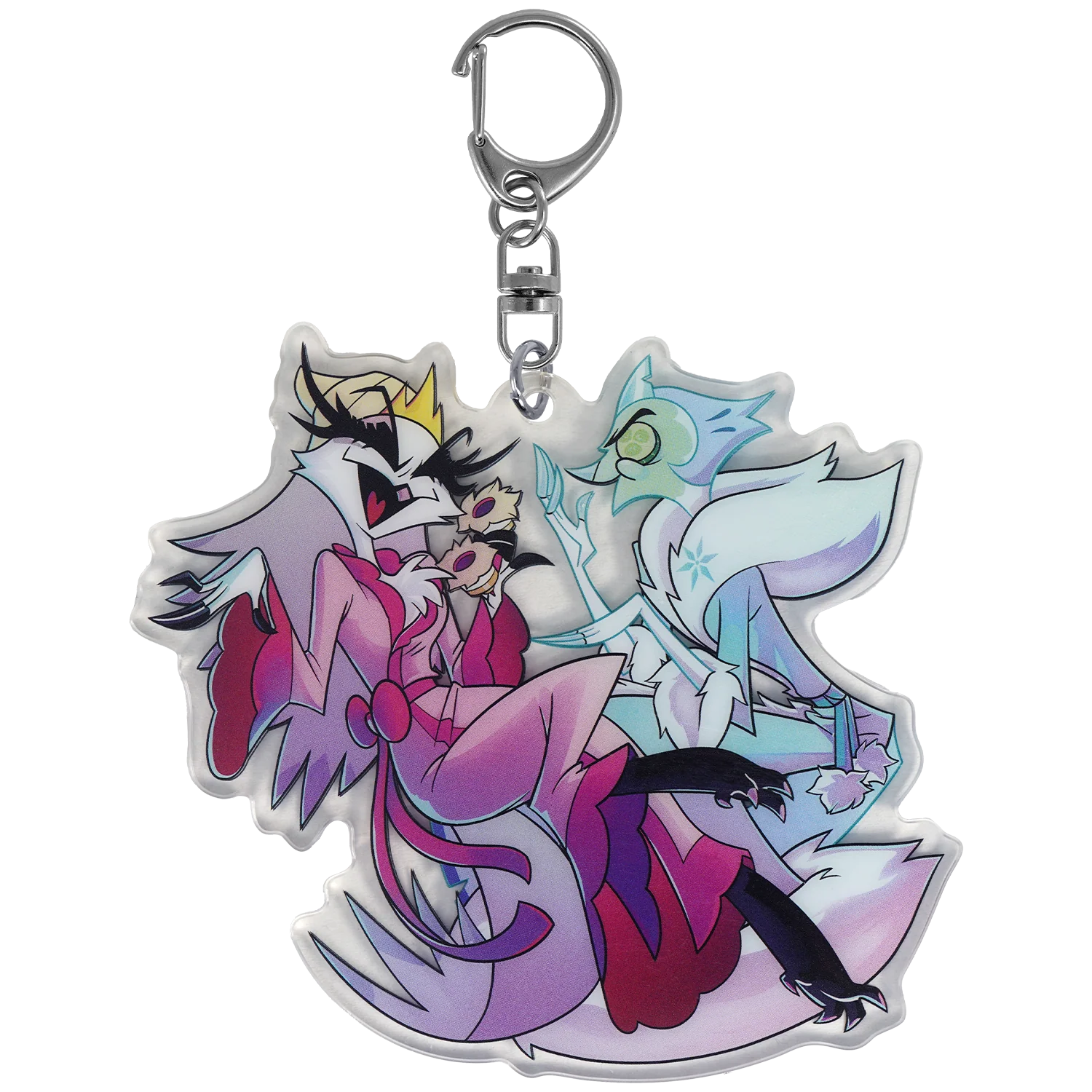 Stella + Andrealphus Bathroom Laughing - Acrylic Keychain