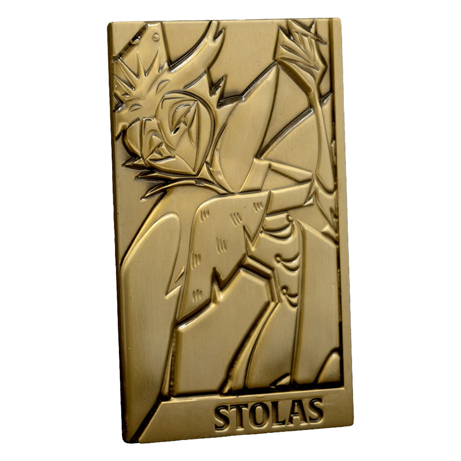 Stolas Gold Plated Metal Collectible Card *FINAL SALE*