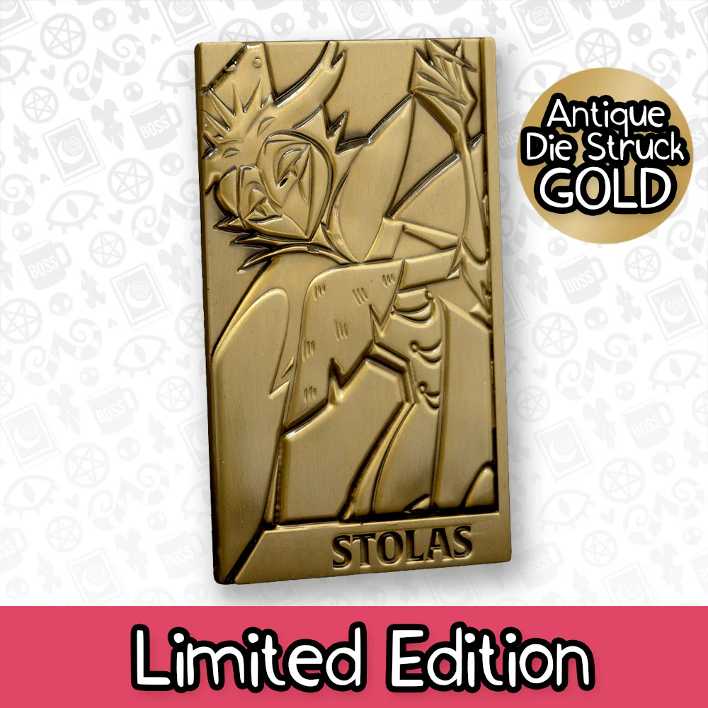 Stolas Gold Plated Metal Collectible Card *FINAL SALE* - Image 3