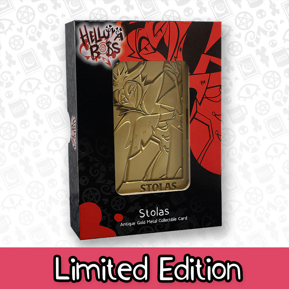 Stolas Gold Plated Metal Collectible Card *FINAL SALE* - Image 4