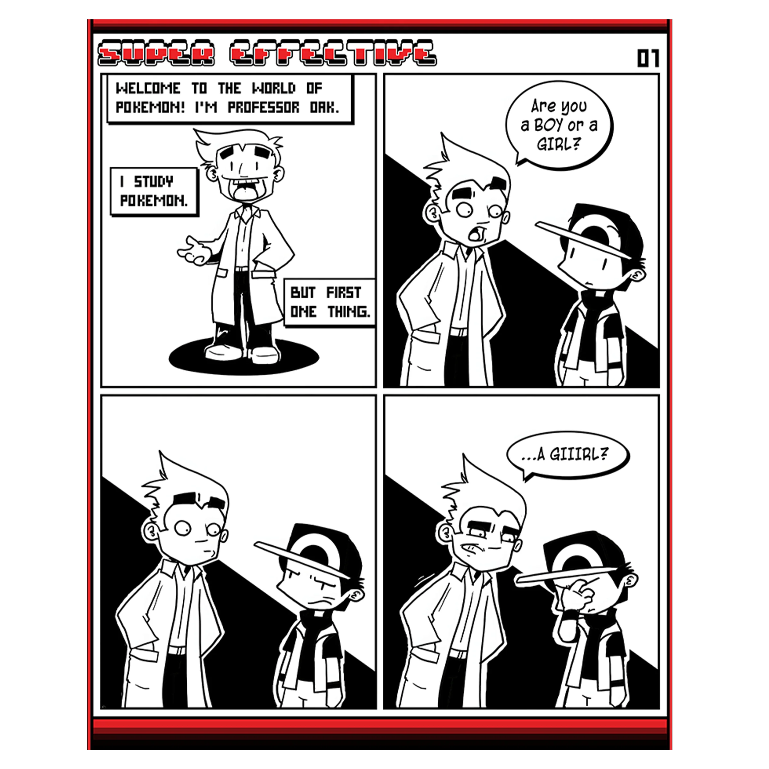 Super Effective Comic Print *LAST CHANCE*