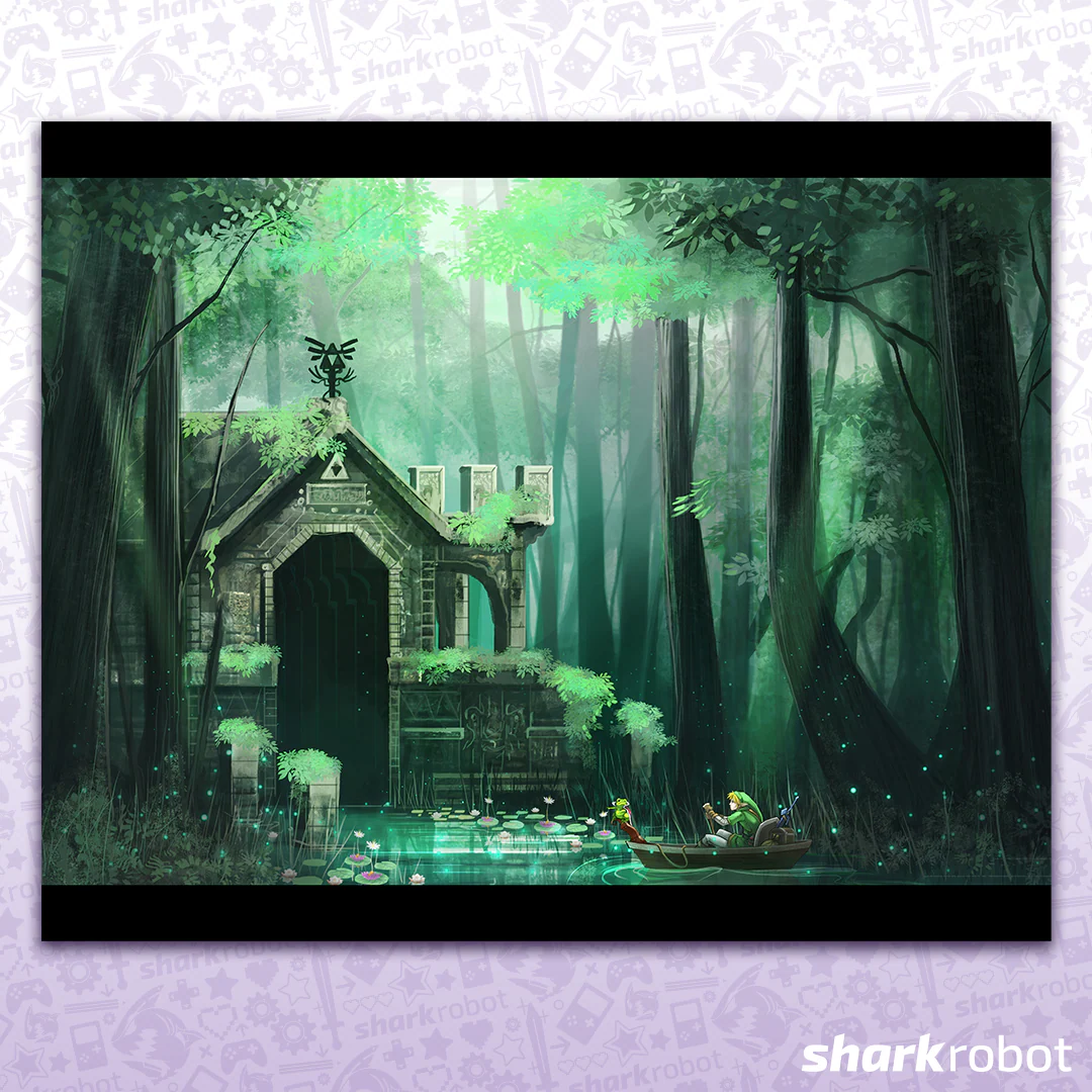 Swamp Temple - Poster Print