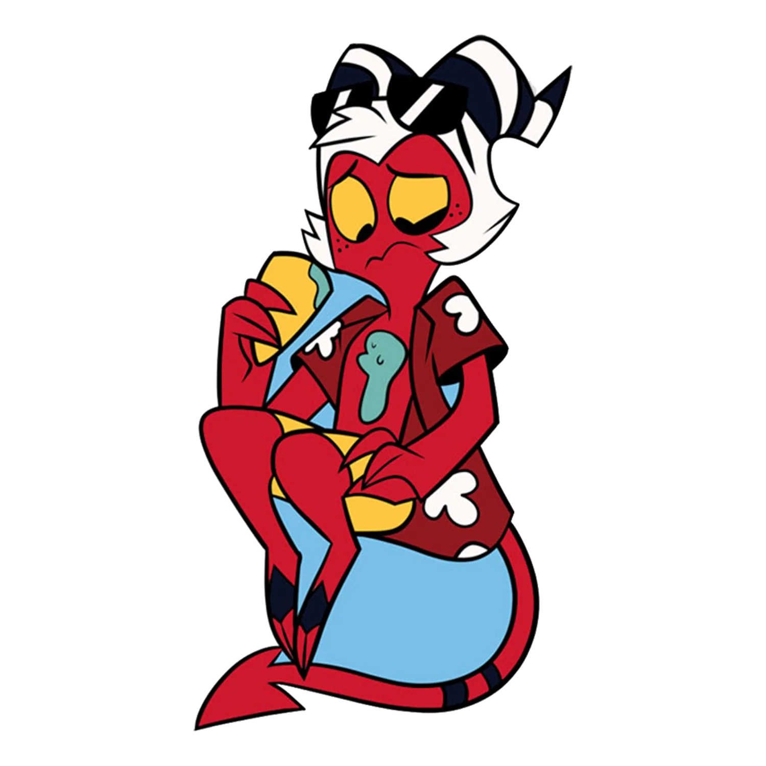 Swimsuit Moxxie #2 - Enamel Pin *FINAL SALE*