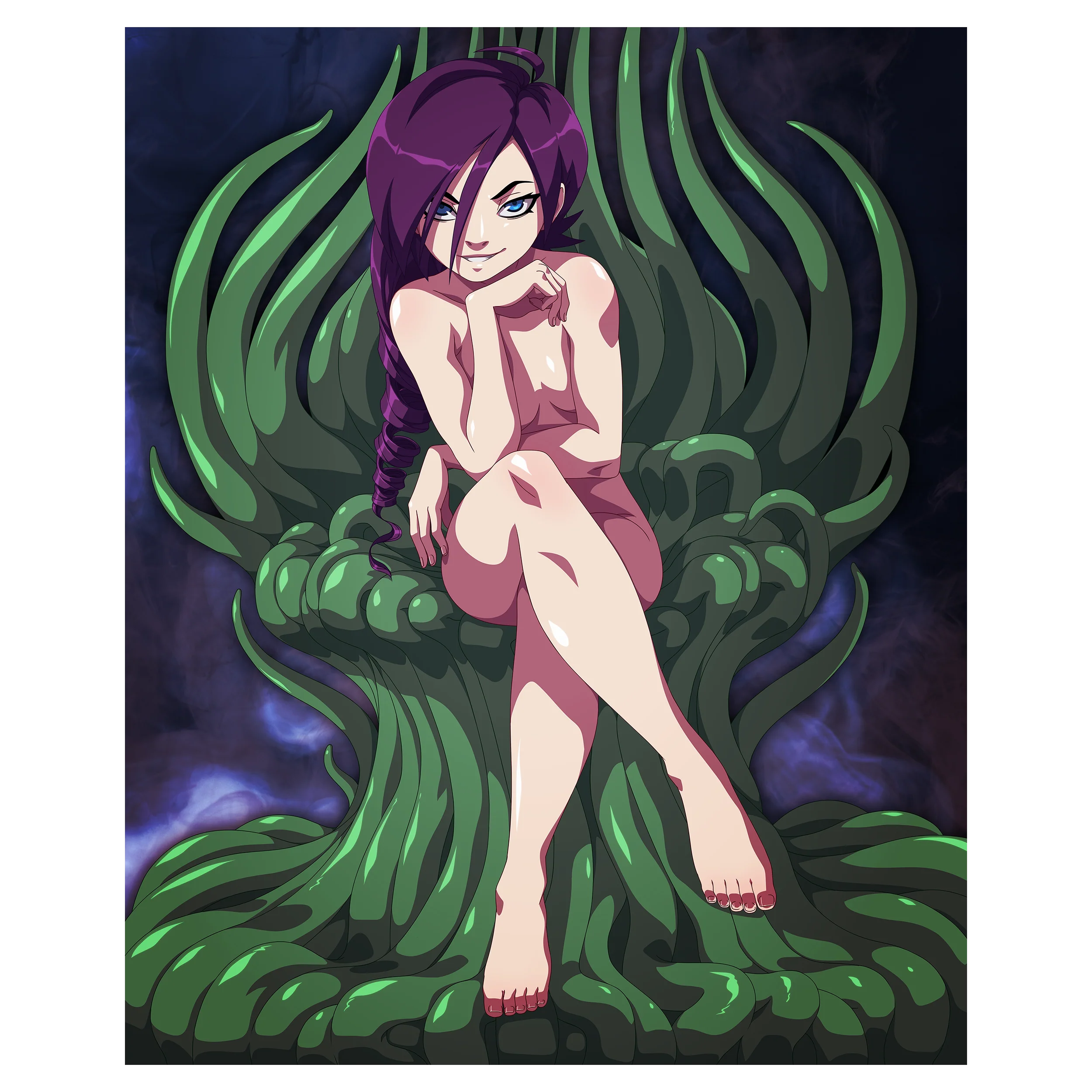 Tentacle Queen NSFW - Poster Print