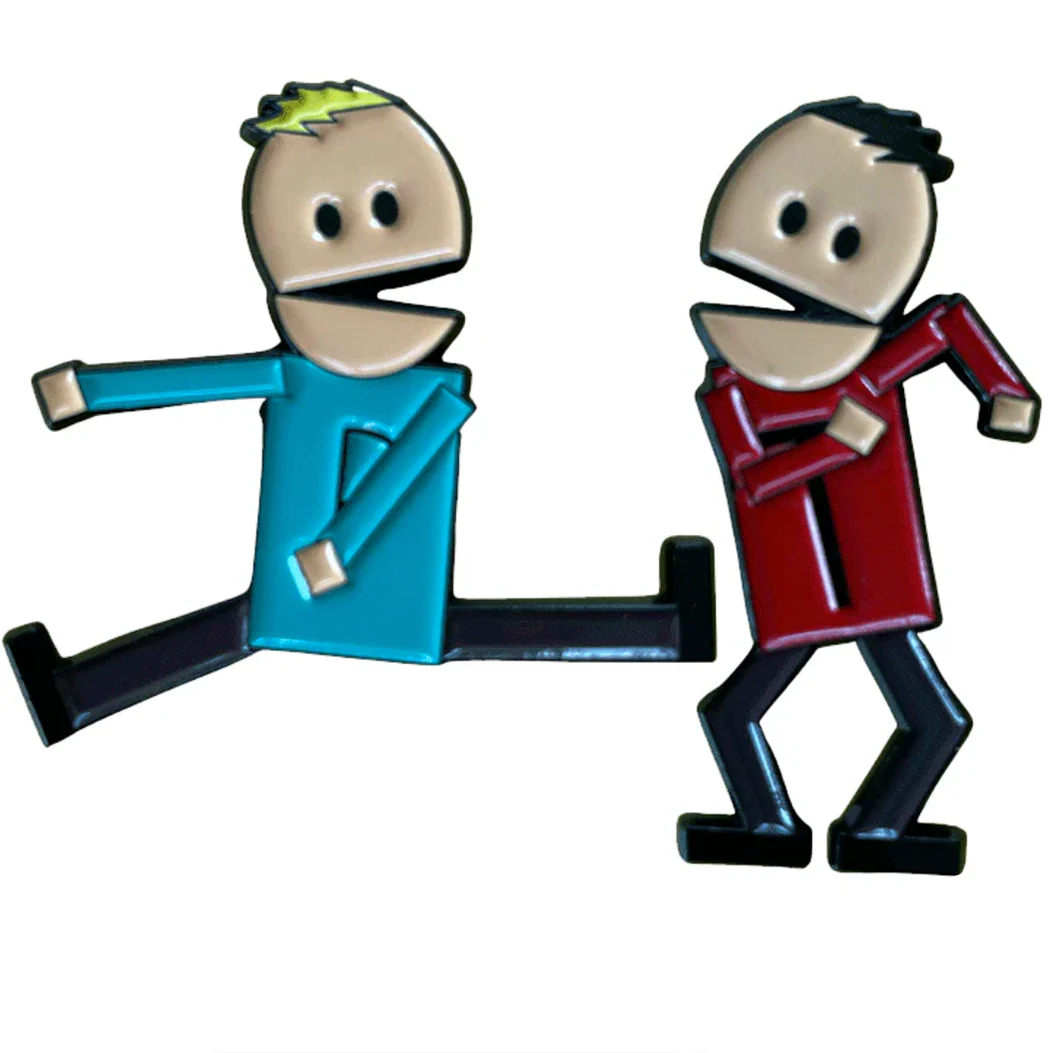 Terrance & Phillip - South Park Enamel 2 Pin Set *LAST CHANCE*