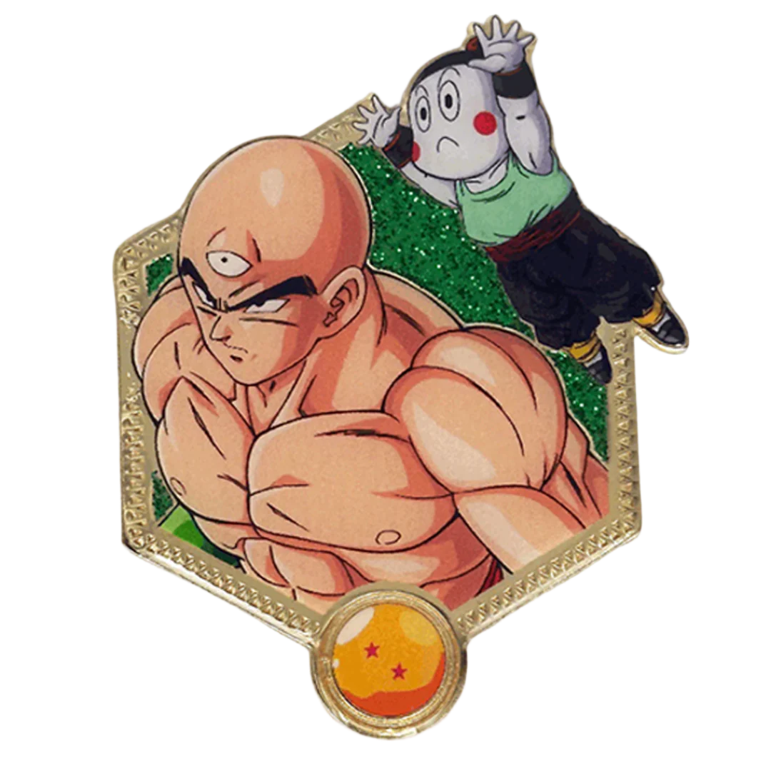 Tien and Chiaotzu - Golden Series 2 - DBZ Pin