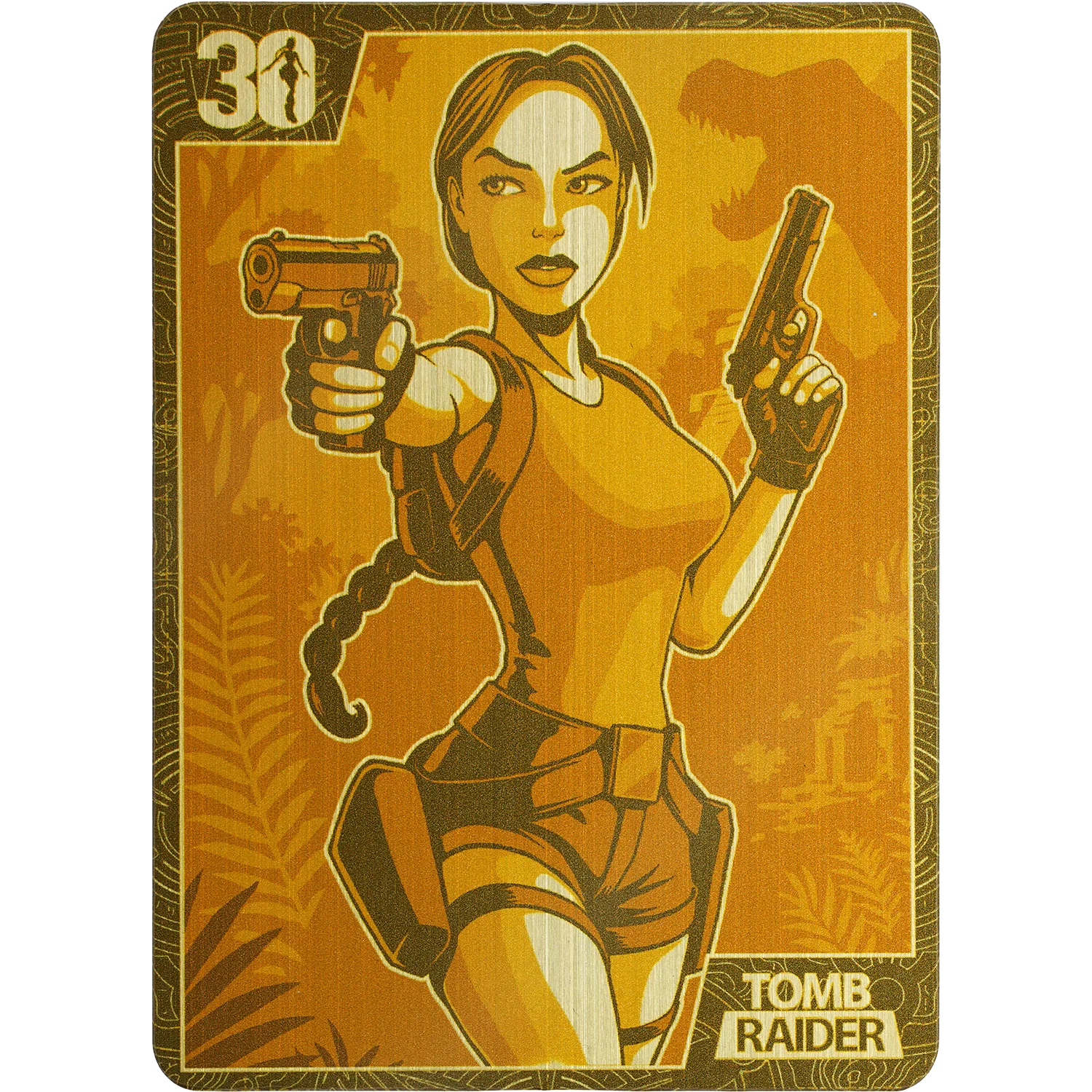 Tomb Raider Classic - Anniversary Metal Card *LIMITED RUN*