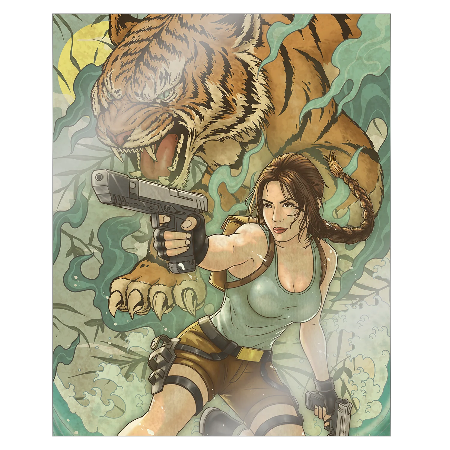 Tomb Raider II Metal Print