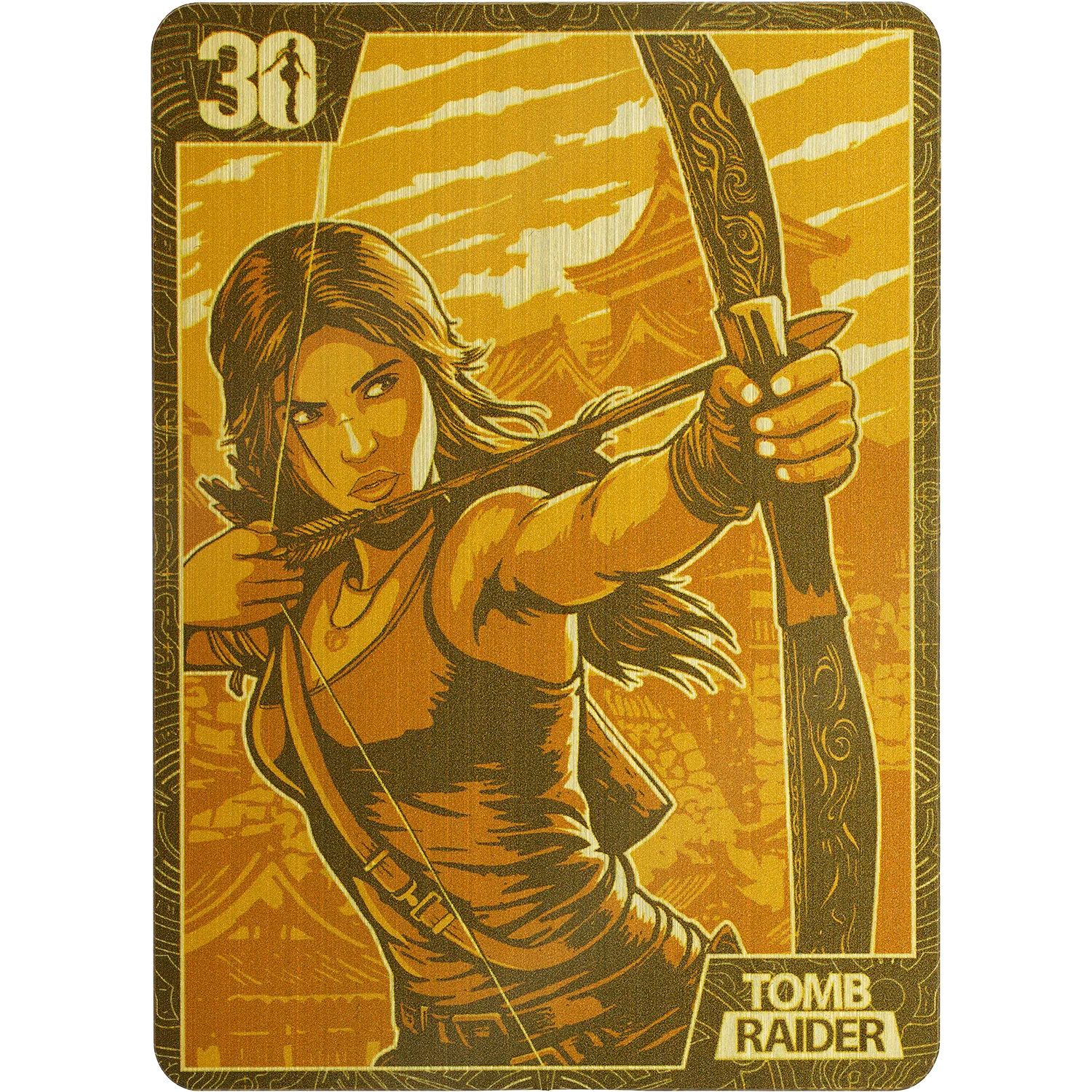 Tomb Raider Survivor - Anniversary Metal Card *LIMITED RUN*