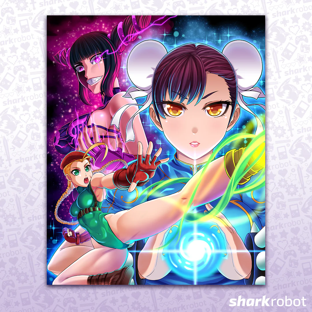 Trio Fighters - Poster Print *LAST CHANCE*