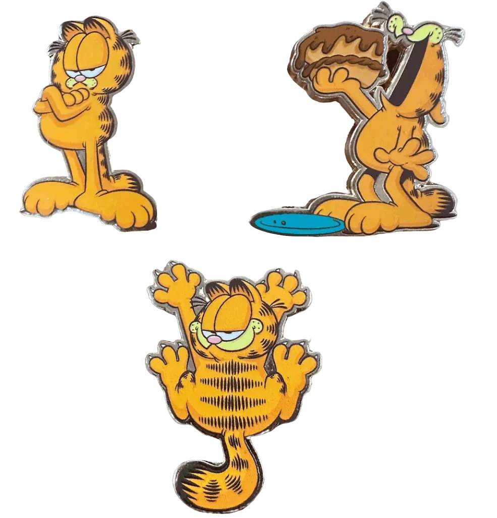 Triple Threat - Garfield 3 Pin Set *LAST CHANCE*