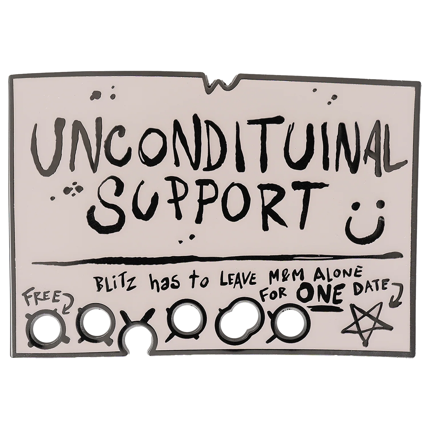 Uncondituinal Support Oversize Pin