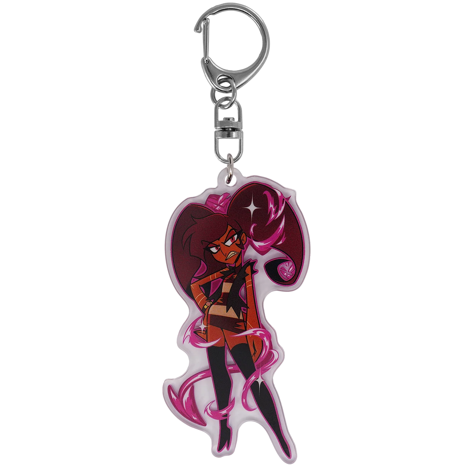 Unhappy Campers - Barbie Wire Transformation Acrylic Keychain *LIMITED STOCK*