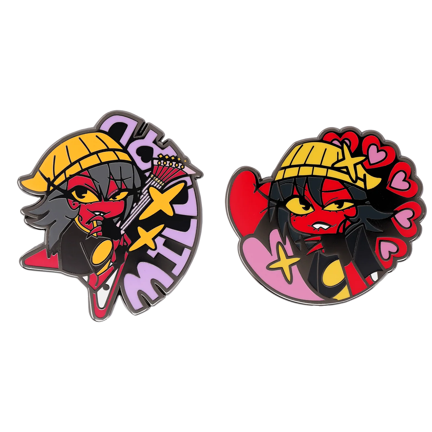 Unhappy Campers - Millerd - 2 Pin Set *LIMITED STOCK*