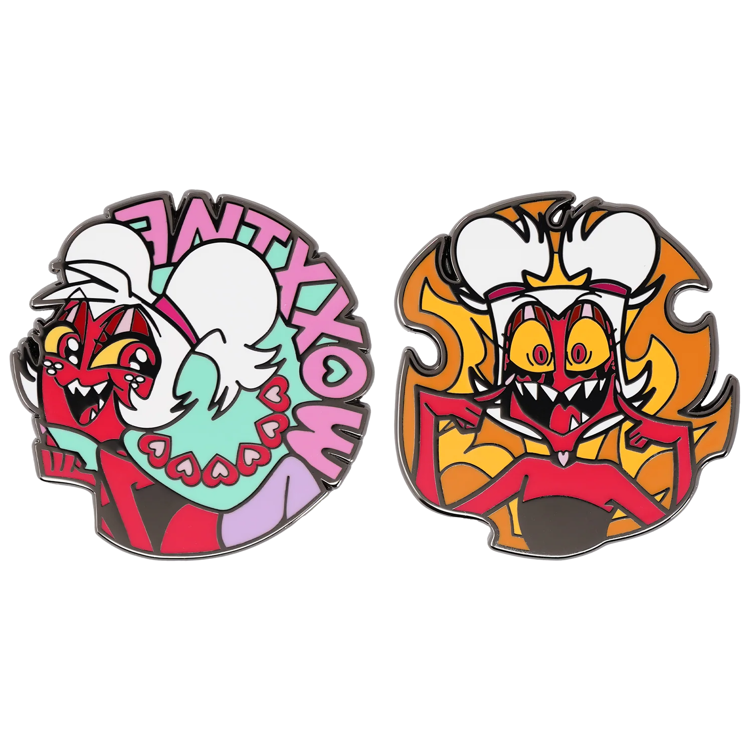 Unhappy Campers - Moxxine- 2 Pin Set *LIMITED STOCK*