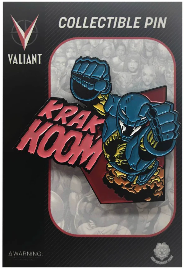 Valiant Comics Heroes Enamel Pin - X-O Manowar Enamel Pin *LAST CHANCE*