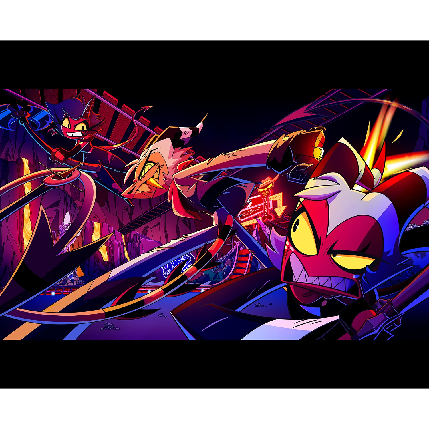 Western Energy - Striker Poster Print *PRE-ORDER*