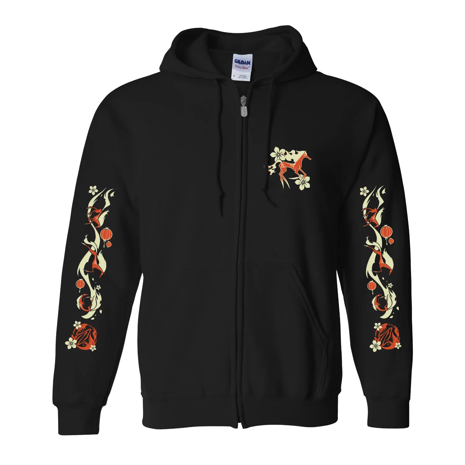 Zip-Up Hoodie - Year of the Horse Logo *PRE-ORDER*