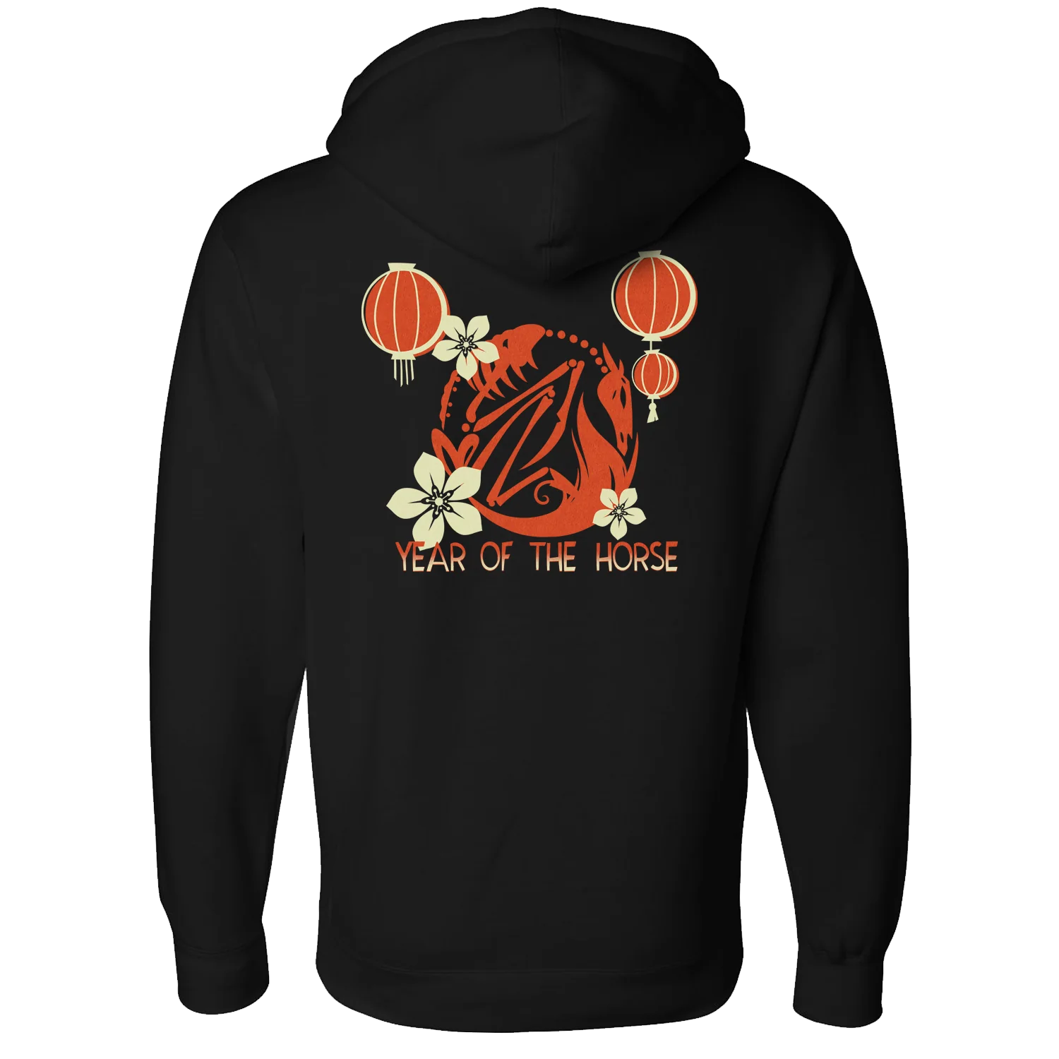 Zip-Up Hoodie - Year of the Horse Logo *PRE-ORDER* - Image 2